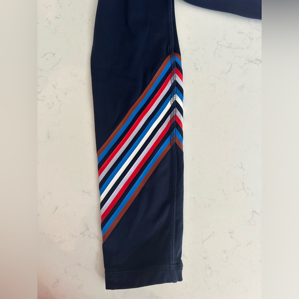 Tory Burch Sport High Rise Weightless Chevron leggings, XS - Picture 3 of 7